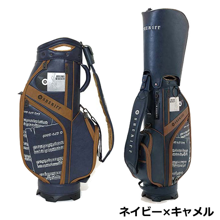 SHERIFF ゴルフバッグ ネイビー SHERIFF ゴルフバッグ ネイビー