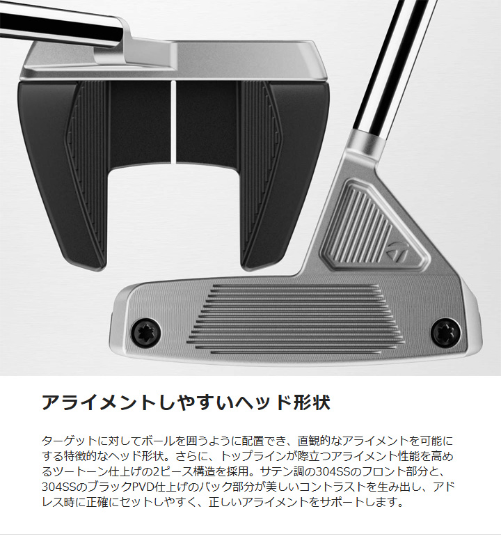 TaylorMade（テーラーメイド） SYSTM2 BANDON TM2 パター 日本正規品