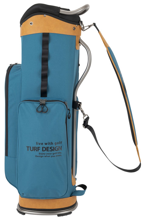 TURF DESIGN ターフデザイン TDCB-BE70 キャディバッグ ブルー 9.5型