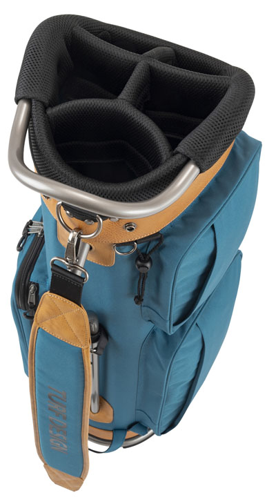 TURF DESIGN ターフデザイン TDCB-BE70 キャディバッグ ブルー 9.5型