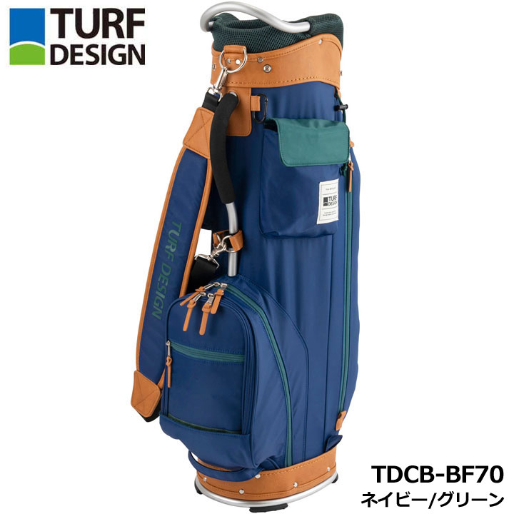 TURF DESIGN ターフデザイン TDCB-BF70 キャディバッグ ネイビー