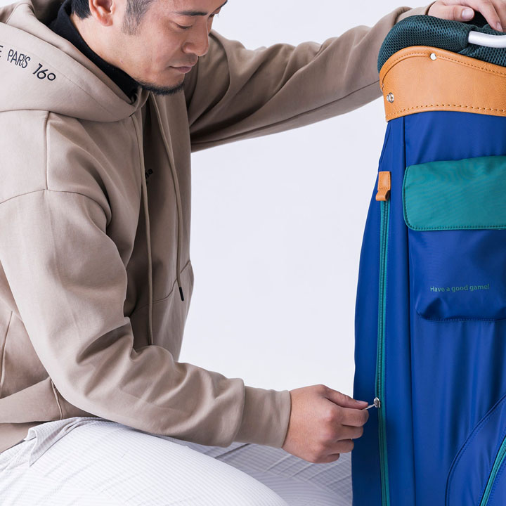 TURF DESIGN ターフデザイン TDCB-BF70 キャディバッグ ネイビー