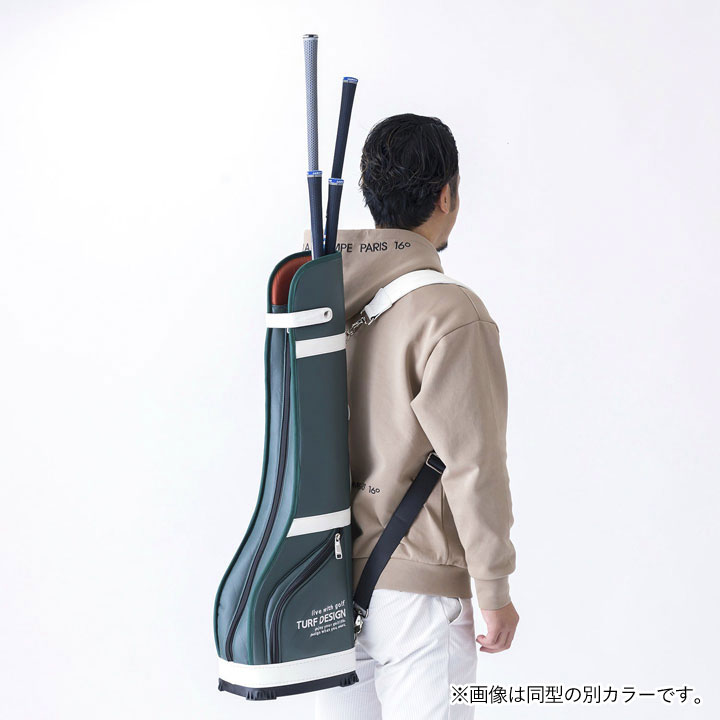 TURF DESIGN ターフデザイン TDMCB-BF74 ミニキャディバッグ ネイビー