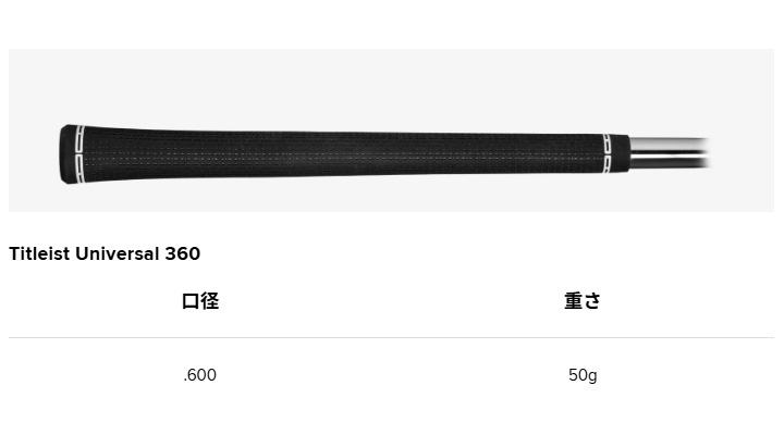 Titleist（タイトリスト） U505 ユーティリティアイアン シャフト