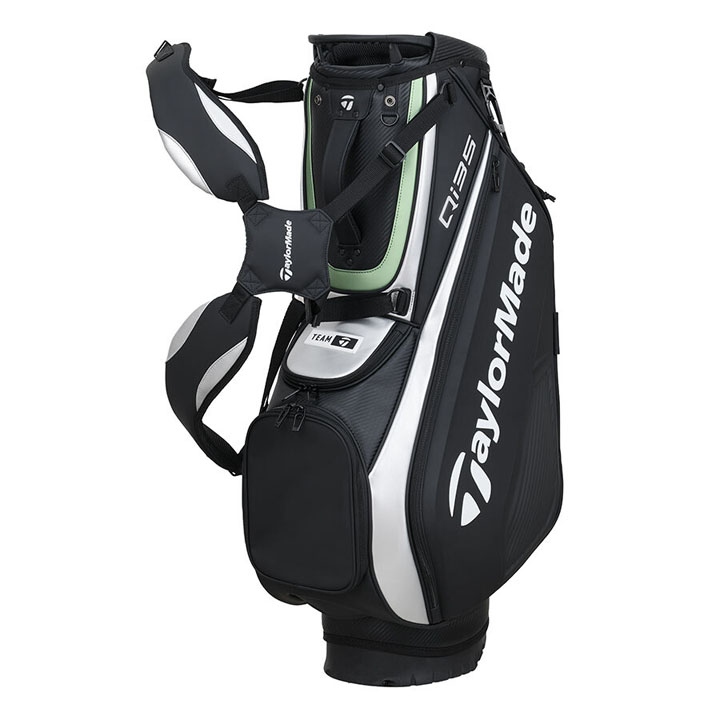 TaylorMade キャディバッグ（色：シルバー系）｜ゴルフ用バッグ