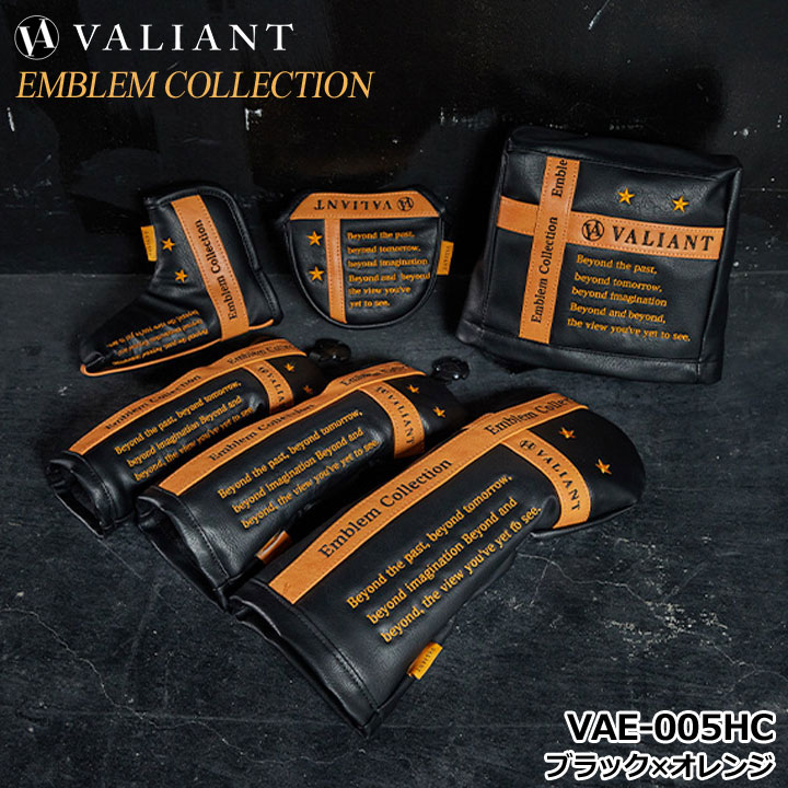 �y4�����{�����z���@���A���g VAE-005HC �G���u�����R���N�V���� �w�b�h�J�o�[ �u���b�N×�I�����W  ���ʌ��� DR FW UT IR PT EMBLEM COLLECTION VALIANT