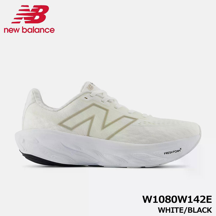 j[oX W1080W142E Fresh Foam X 1080 v14 V[Y WHITE/BLACK  ECY2E fB[X WMO EH[LO W new balance 20p