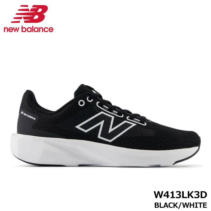 j[oX W413LK3D W413V3 V[Y BLACK/WHITE  ECYD fB[X WMO EH[LO W new balance 20p