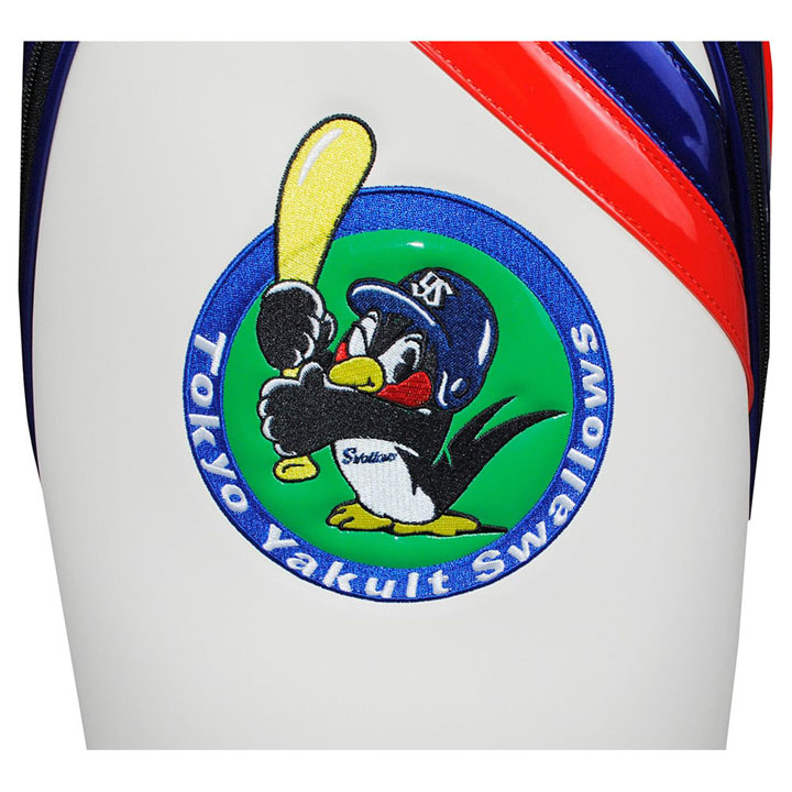 メンズ キャディバッグ 公式 ヤクルトスワローズ YSCB-5418 東京ヤクルトスワローズ 9.5型キャディバッグ YSCB-5418 | LEZAX公式