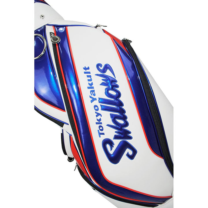SALE ヤクルト　スワローズ　ゴルフ　キャディバッグ swallows カート 楽天市場】ゴルフ キャディーバッグ ヤクルトの通販