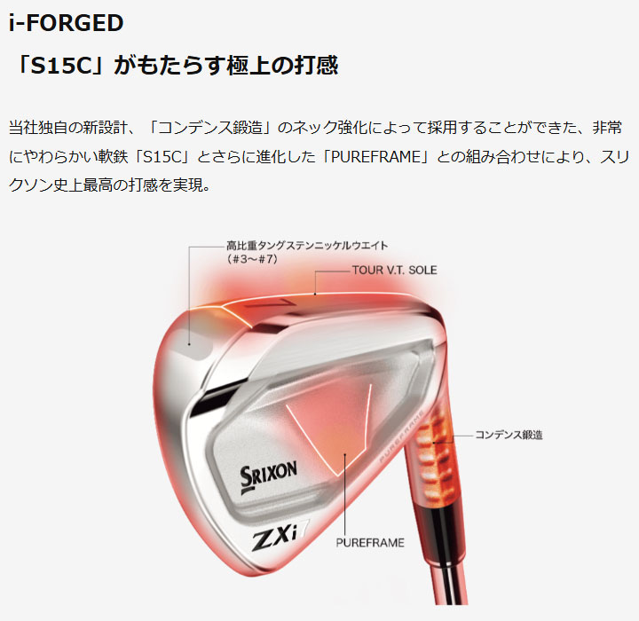 Srixon ZXi7 アイアンセット 5-9 P スリクソン ZXi7 アイアン | アイアン | 製品情報 | DUNLOP
