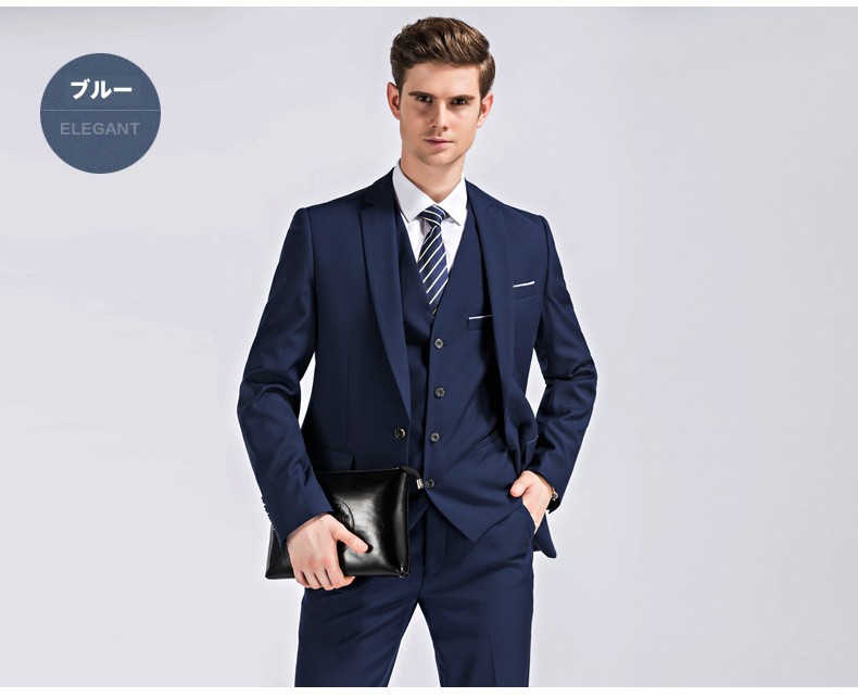 紳士服 ベスト付き メンズスーツ ビジネススーツ 1ツ釦 スリムバージョン 1ボタンビジネススーツ 男性用 パンツ レッドスーツ ３点セット  dg641f0f0x0 :dg641f0:フルグレース 通販 
