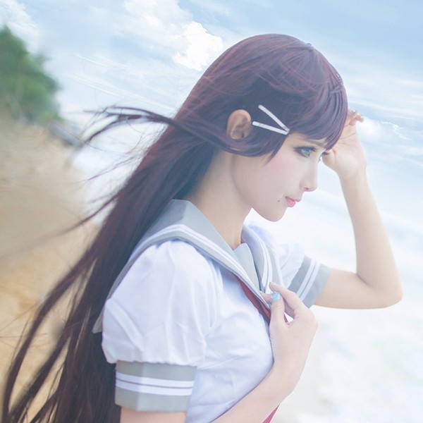 黒澤ダイヤ LoveLive Sunshine ラブライブ サンシャイン 黒澤ダイヤ cos ウィッグ wig コスプレ衣装に ネット付き :lb155f0:フルグレース - 通販 - Yahoo!ショッピング