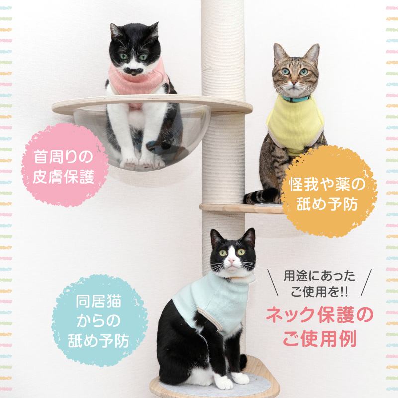 full of vigor（フルオブビガー） 皮膚病 舐め対策 猫 服 過剰
