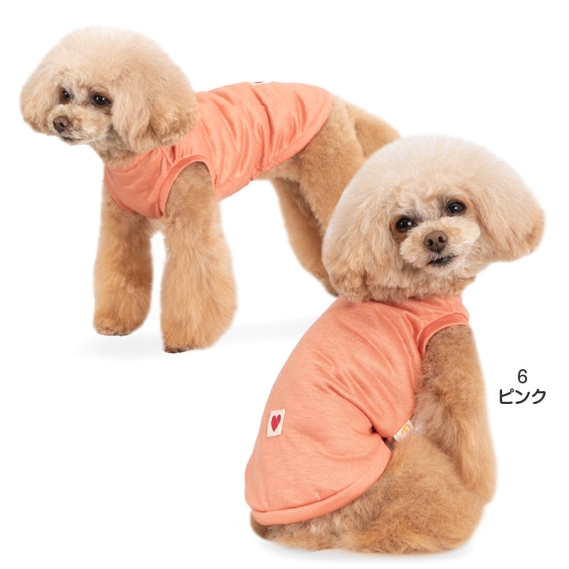 犬 服 夏 レーヨン 天竺 タンク ダックス 小型犬用 抜け毛対策  タンクトップ 冷感 ひんやり クール 夏用冷感服 UVカット | full of vigor | 10