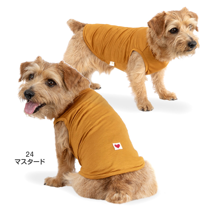 犬 服 夏 レーヨン 天竺 タンク ダックス 小型犬用 抜け毛対策  タンクトップ 冷感 ひんやり クール 夏用冷感服 UVカット | full of vigor | 12