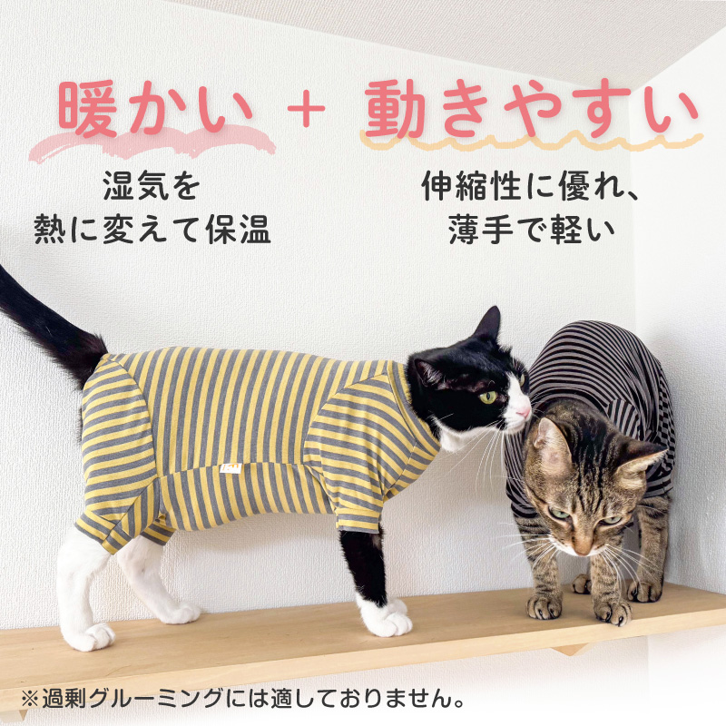 猫 服 過剰グルーミング 高齢 シニア 舐め壊...の詳細画像2