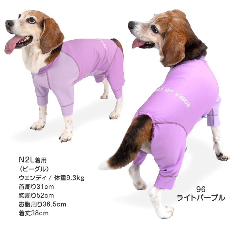 シャカシャカ 音がしない 中型犬 服 秋 冬中型犬用 伸びて 着せやすい ドッグプレイ(R) 配色 撥水 ラッシュガード 紫外線対策 | full of vigor | 11