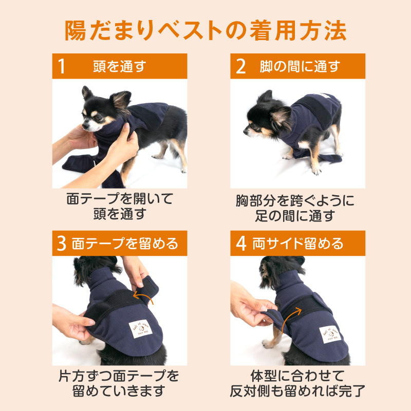 full of vigor（フルオブビガー） 犬 服 春 吸光熱 遠赤外線 保温 陽