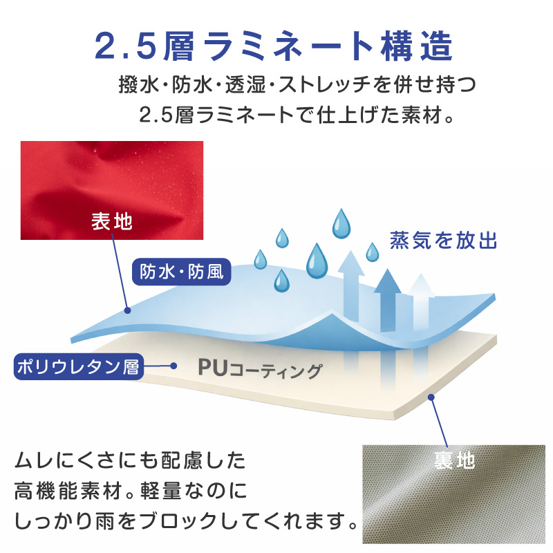 シャカシャカ 音がしない 犬 服 夏 かぶるだけ ワンタッチ 防水 ドッグプレイ(R) 裏メッシュ レインコート ダックス 小型犬用 | full of vigor | 05