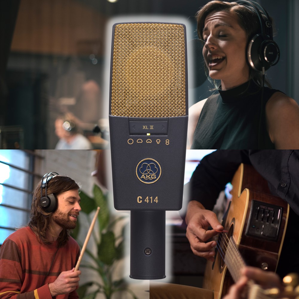 AKG C414 XLII-Y4 コンデンサーマイク | ボーカル レコーディング