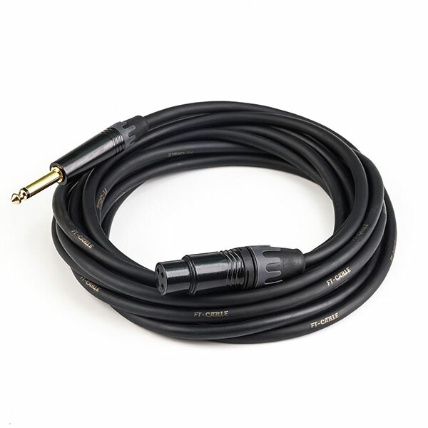 FTーCABLE マイクケーブル マイクコード 10m XLR-フォン ヒビノ FT