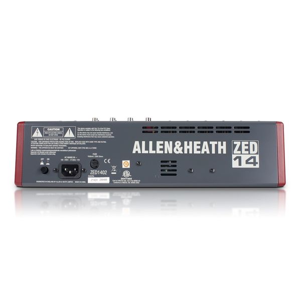 ALLEN（アレン） & Heath ZED-14 アナログミキサー|ライブ スタジオ 