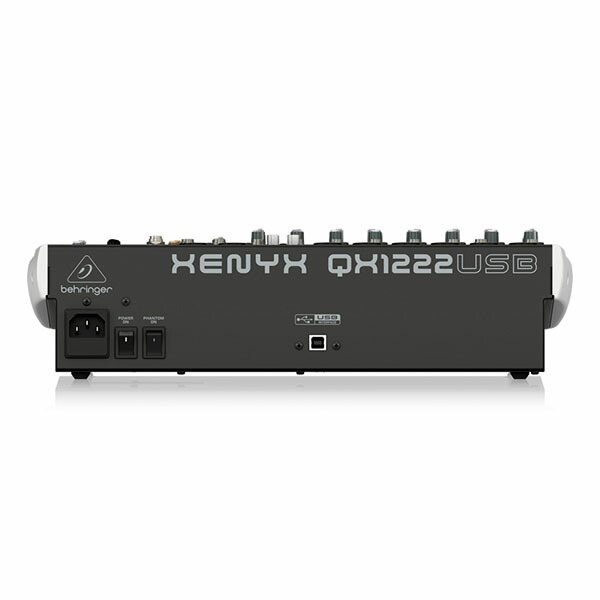 Behringer XENYX QX1222USB アナログミキサー BEHRINGER（ベリンガー） QX1222USB XENYX アナログミキサー | USB