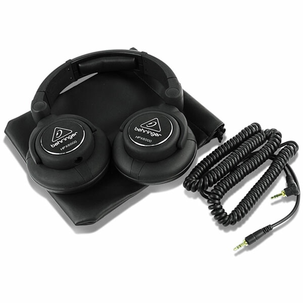 BEHRINGER（ベリンガー） HPX6000 DJヘッドホン| 密閉型 DJ プロ仕様