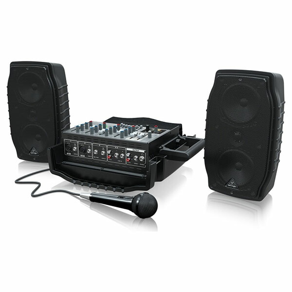 ◆スタンド付◆ベリンガー◆EUROPORT PPA200 ポータブルPAシステム BEHRINGER（ベリンガー） PPA200 EUROPORT ポータブル・PAシステム