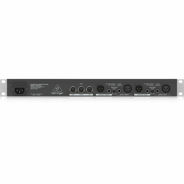 配信機器・PA機器・レコーディング機器 BEHRINGER FBQ2496 FEEDBACK DESTROYER PRO BEHRINGER（ベリンガー） FBQ2496 FEEDBACK DESTROYER PRO