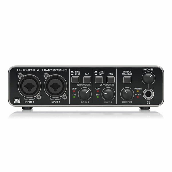 BEHRINGER（ベリンガー） ベリンガーU-PHORIA STUDIO PRO UMC202HD