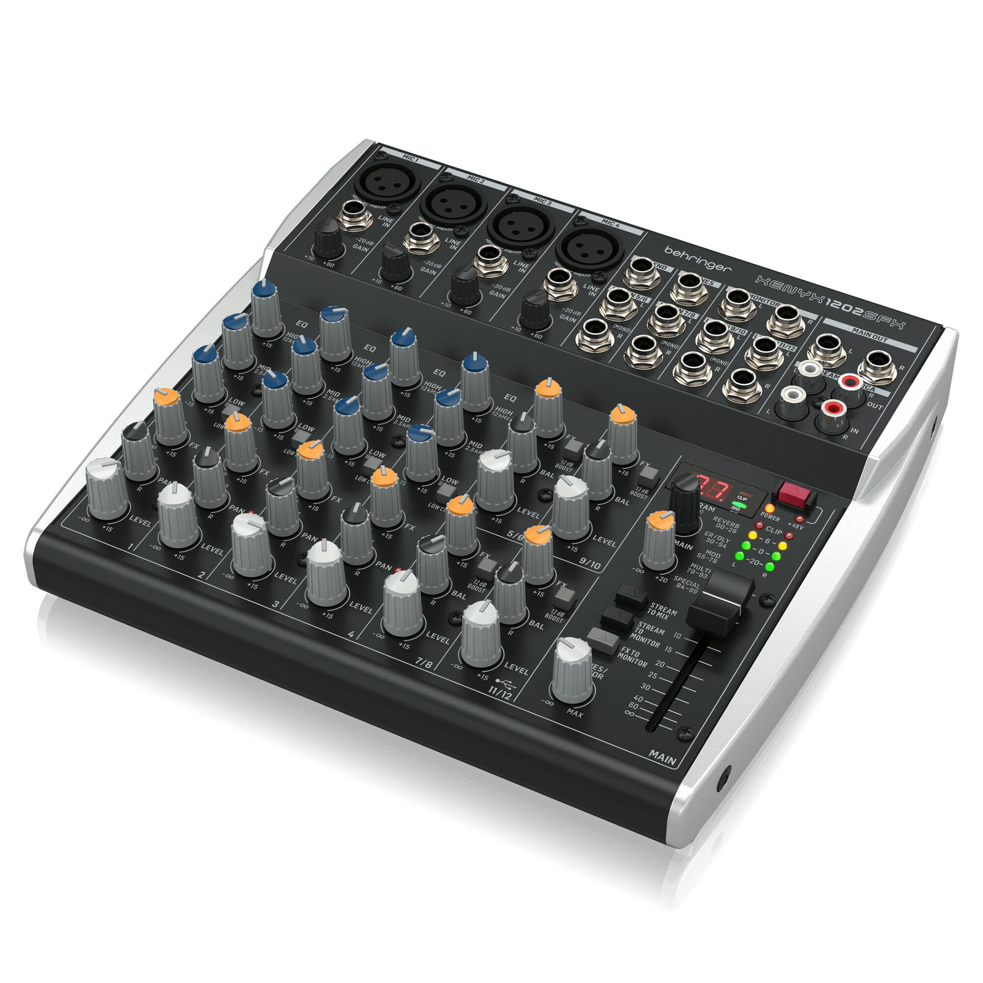 【美品】BEHRINGER XENYX 1202SFX アナログミキサー USB BEHRINGER（ベリンガー） ベリンガーXENYX 1202SFX USB ストリーミング