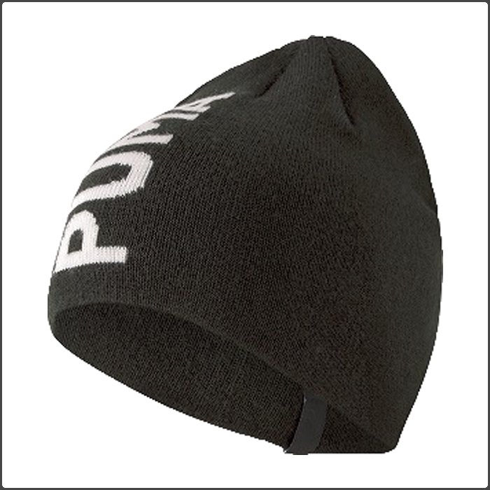 爆買 プーマ puma ニット ジュニア ニット帽 ニットキャップ ビーニー ロゴ 子ども キッズ 小学生 帽子 冬用 防寒 男の子 女の子 023461 | PUMA | 01