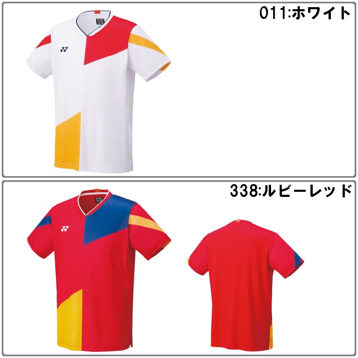 YONEX バドミントンウエア（色：レッド系）｜バドミントン