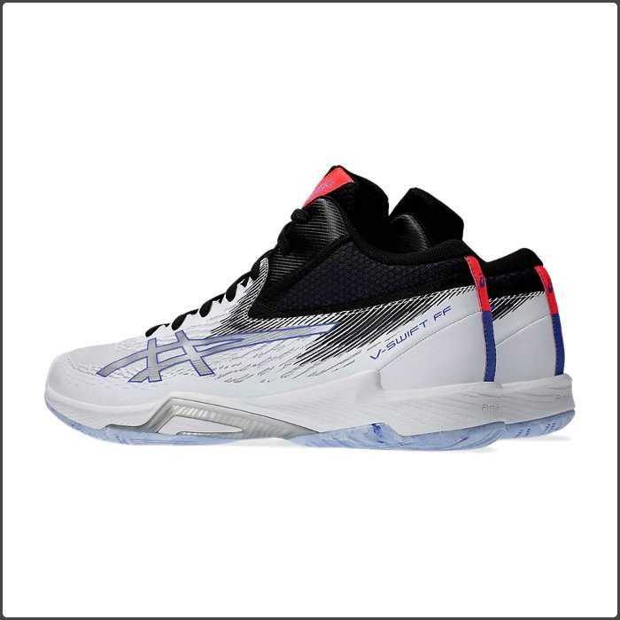 【カントリーマム】アシックス V-SWIFT FF MT 4   28cm V-SWIFT FF MT 4 | WHITE/GUNMETAL | メンズ インドアスポーツ