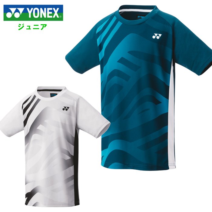 ヨネックス ジュニア ゲームシャツ Tシャツ 半袖 バドミントン テニス ソフトテニス 吸汗速乾 涼感 Yonex 10566J｜fun