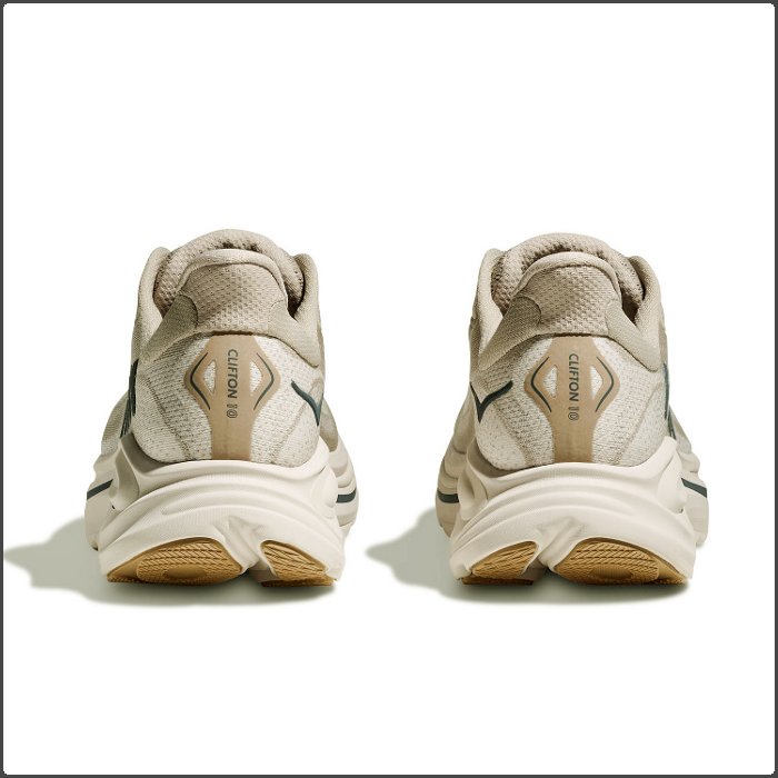 ホカ メンズ ランニングシューズ クリフトン 10 マラソン 長距離 ジョギング 運動靴 厚底 スポーツ トレーニング ベージュ HOKA 1162030 | HOKA ONEONE | 04