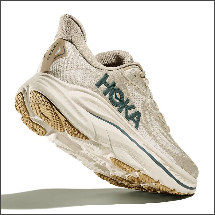 ホカ メンズ ランニングシューズ クリフトン 10 マラソン 長距離 ジョギング 運動靴 厚底 スポーツ トレーニング ベージュ HOKA 1162030 | HOKA ONEONE | 06