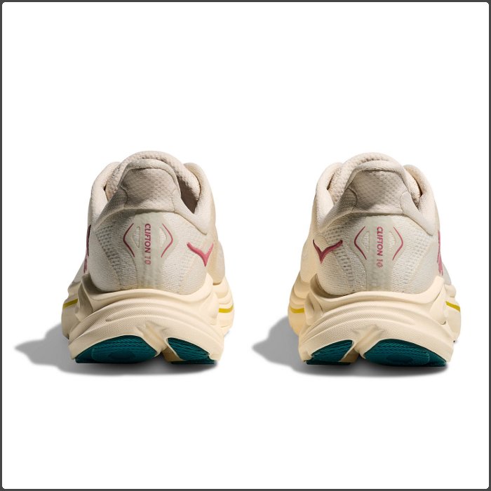 ホカ レディース ランニングシューズ クリフトン 10 マラソン 長距離 ジョギング 運動靴 厚底 スポーツ トレーニング ベージュ HOKA 1162031 | HOKA ONEONE | 04
