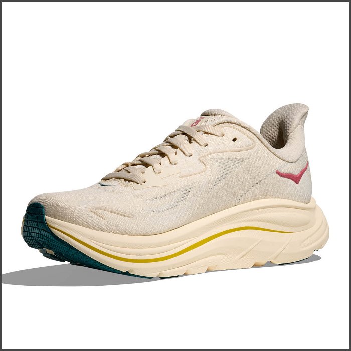 ホカ レディース ランニングシューズ クリフトン 10 マラソン 長距離 ジョギング 運動靴 厚底 スポーツ トレーニング ベージュ HOKA 1162031 | HOKA ONEONE | 05