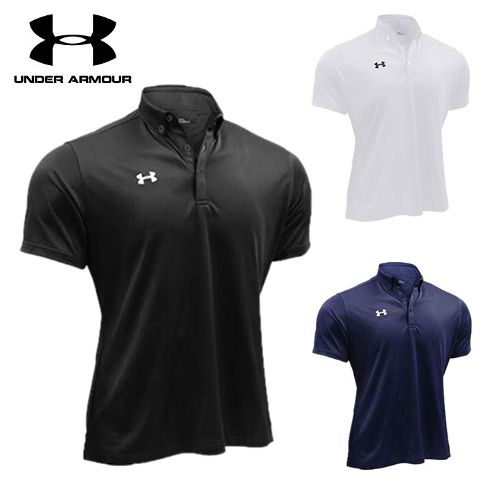 Yahoo! Yahoo!ショッピング(ヤフー ショッピング)アンダーアーマー UNDER ARMOUR ウェア ポロシャツ メンズ 野球 ソフトボール Tシャツ 半袖 ワンポイント トレーニング スポーツ カジュアル 1342582