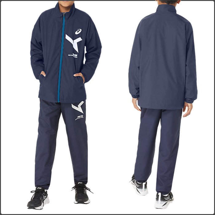 ASICS（アシックス） 爆買 ジュニア ウィンドブレーカー上下セット