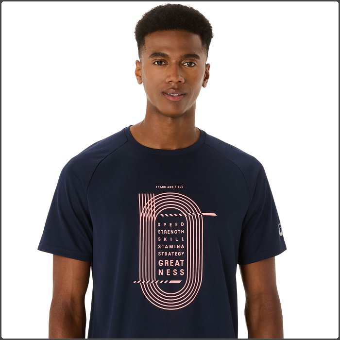 ASICS（アシックス） メンズ 半袖Tシャツ マラソン 駅伝 陸上
