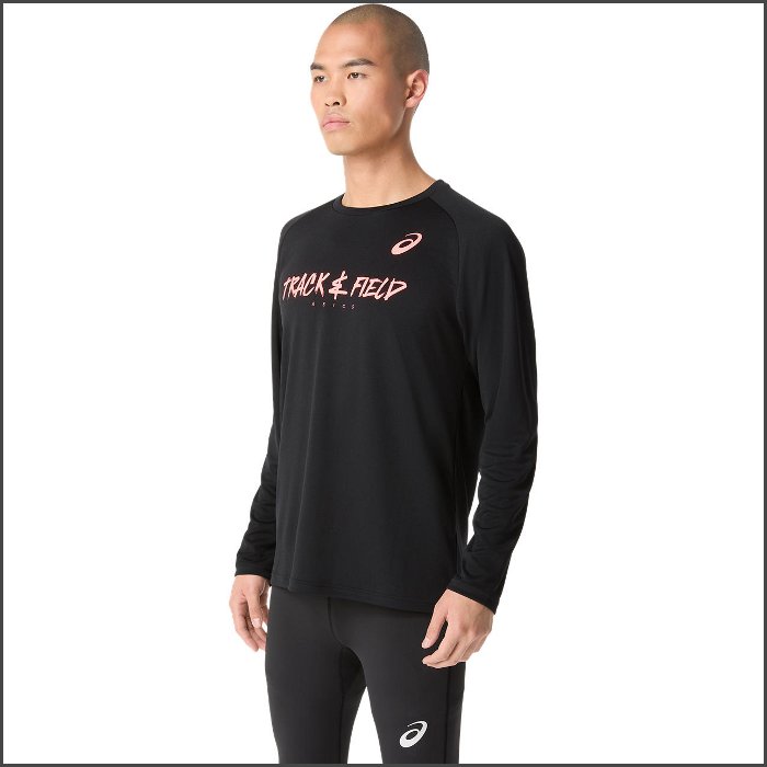ASICS（アシックス） 爆買 メンズ 長袖シャツ 陸上 トラック