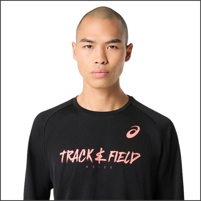 ASICS（アシックス） 爆買 メンズ 長袖シャツ 陸上 トラック
