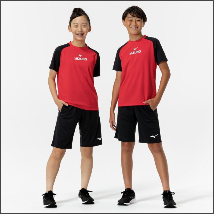 半袖 ハーフパンツ 上下セット（MIZUNO／スポーツ用品）の