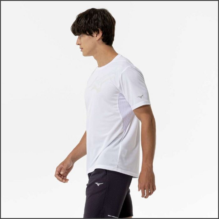 爆買 ミズノ メンズ Tシャツ 半袖 マラソン ジョギング ランニング トレーニングウェア 運動 スポーツ 吸汗速乾 mizuno 32MAC024 | MIZUNO | 03