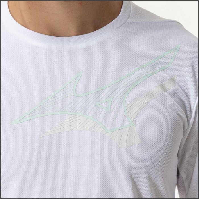 爆買 ミズノ メンズ Tシャツ 半袖 マラソン ジョギング ランニング トレーニングウェア 運動 スポーツ 吸汗速乾 mizuno 32MAC024 | MIZUNO | 05