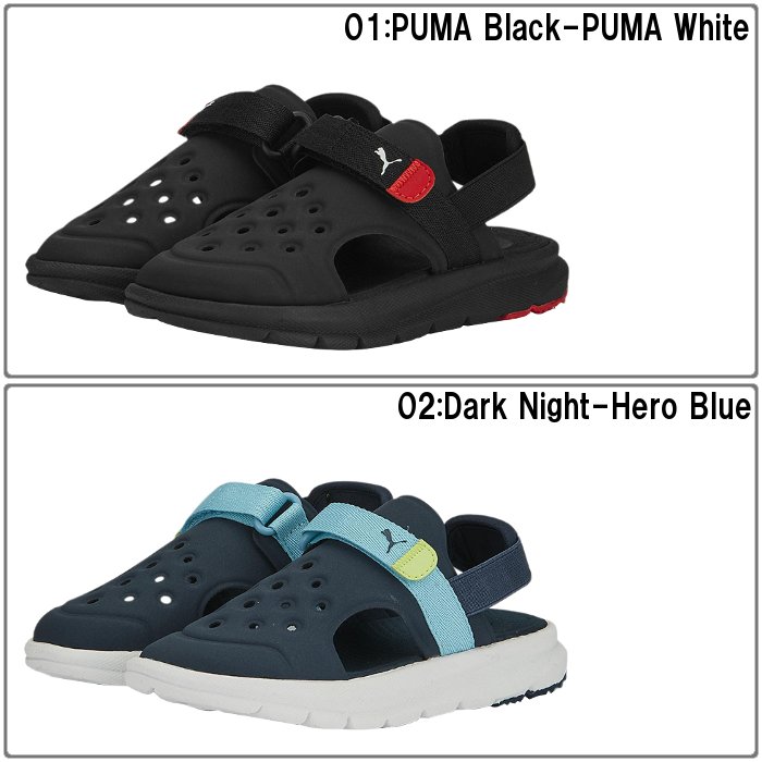 プーマ キッズ サンダル サンダル ジュニア 男の子 女の子 マジックテープ 普段履き おしゃれ かわいい puma 390692 | PUMA | 04